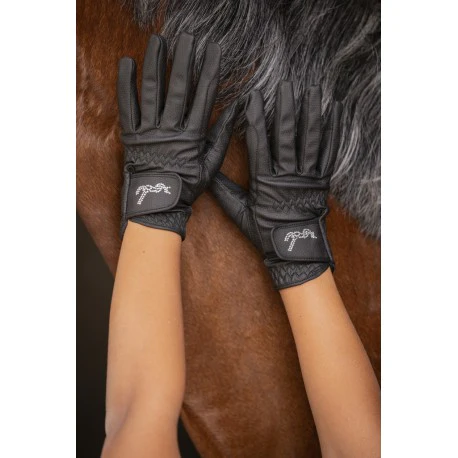 Gants Pénélope Leprevost "Prisma Strass" - enfant