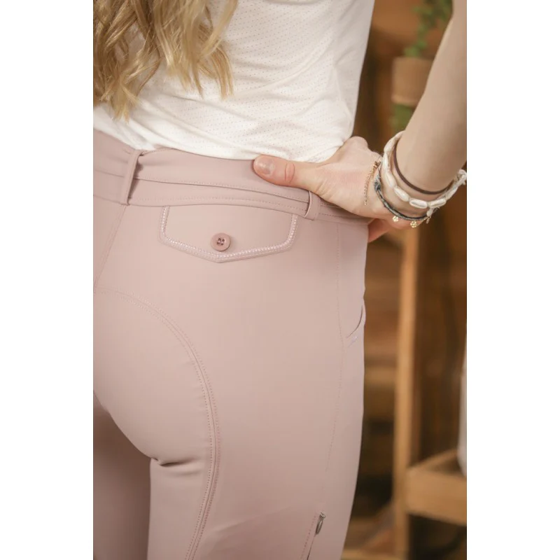 Pantalon Pénélope "Elegance"- Rose Poudré – Image 4
